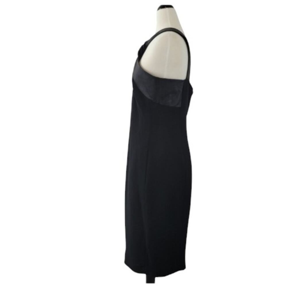 Carla Zampatti Cocktail Dress Black LBD Size 12 - Picture 2 of 8